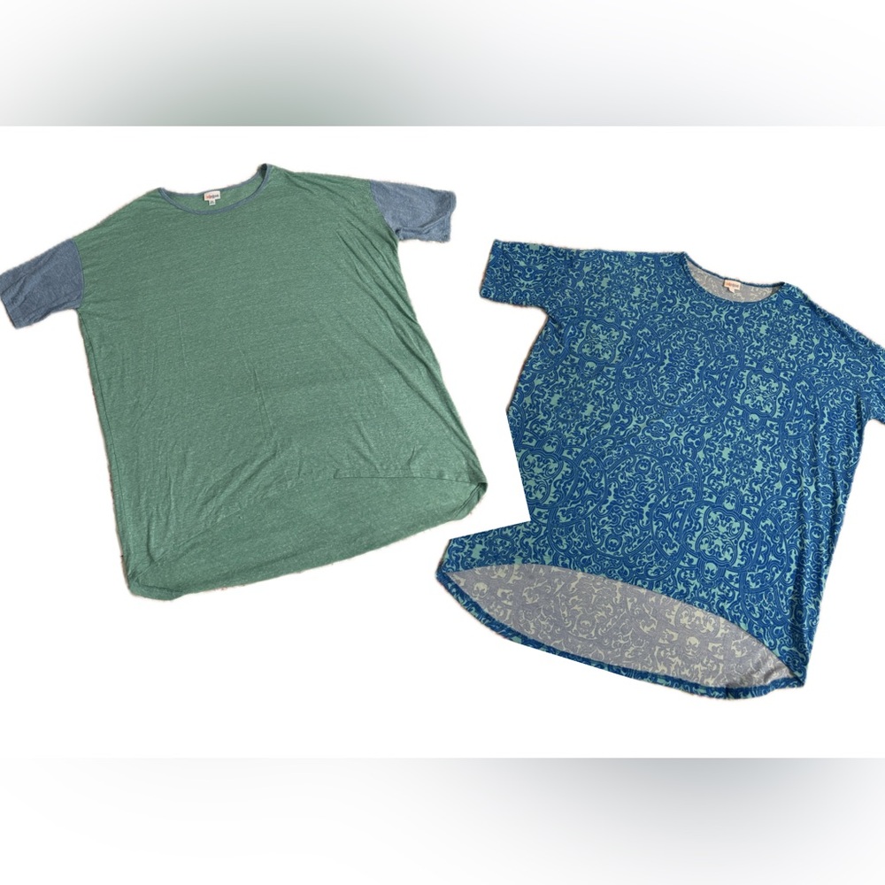 2 LuLaRoe 2XL Irma Tunics